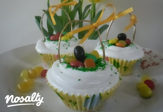 Húsvéti muffinkosár