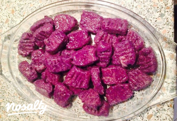 Batáta gnocchi