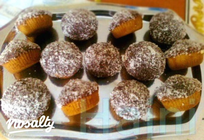 Csokikókusz muffin