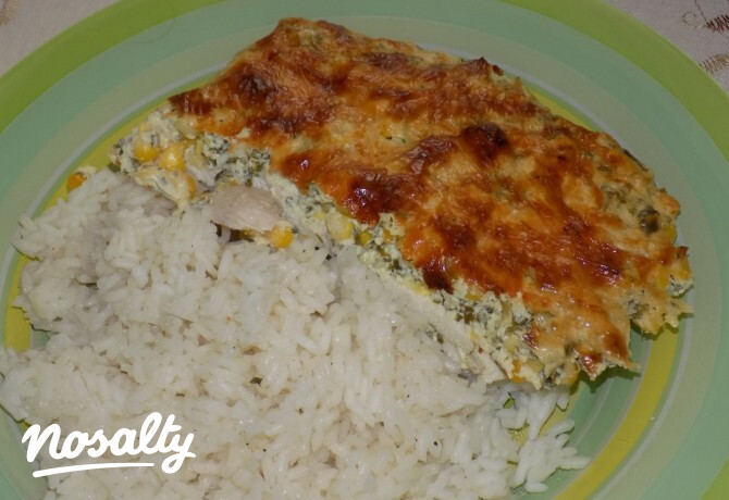 Kukoricás csirkemell casserole