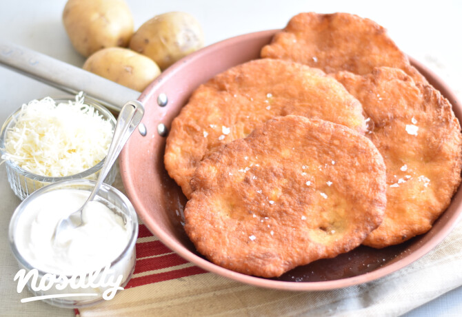 Kényeztető burgonyás lángos