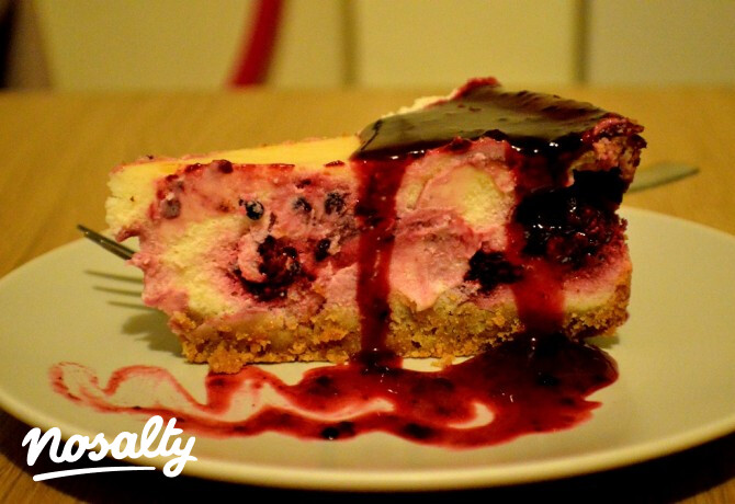 Szedres cheesecake