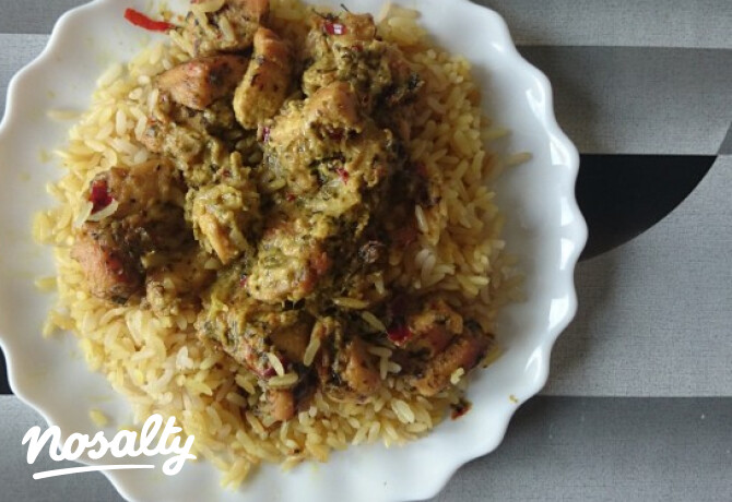Thai kókusztejes csirke curry