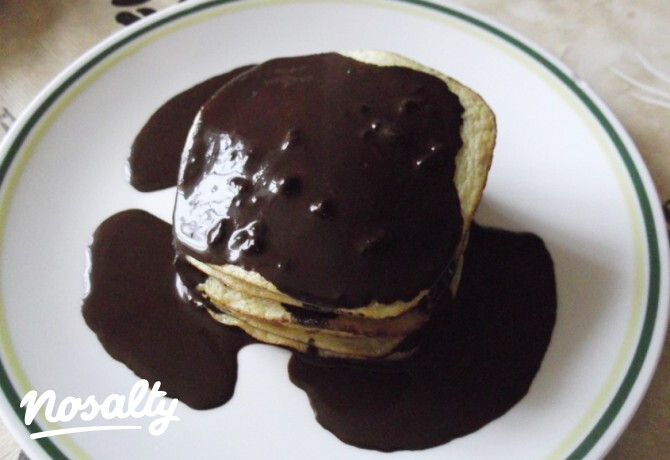 Paleo kakaós banánpalacsinta