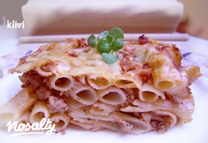 Csőben sült bolognai penne - Bolognai tészta 7.