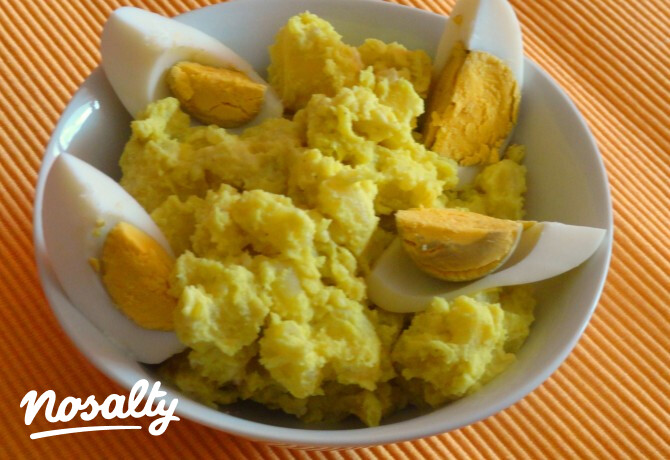 Currys burgonyasaláta