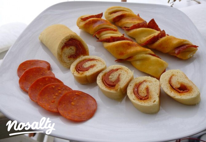 Pepperoni roll - amerikai szalámis kifli