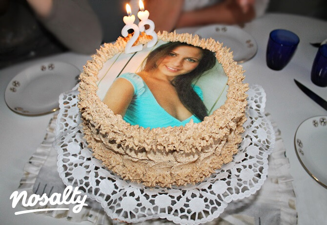 Diós-csokoládés ostyaképes torta