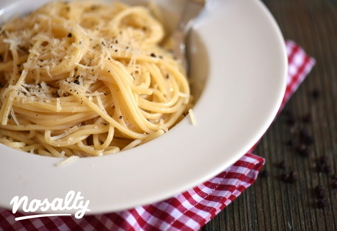 Cacio e pepe Dacotától