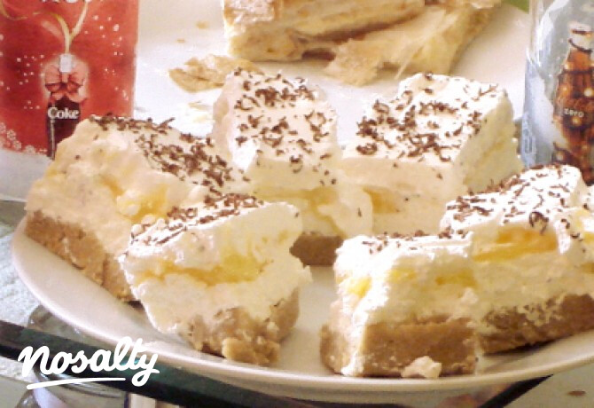 Gesztenyés-kekszes-krémes süti