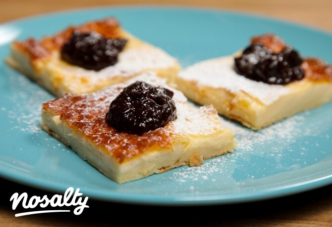 Fűszeres-szilvás tejes pite