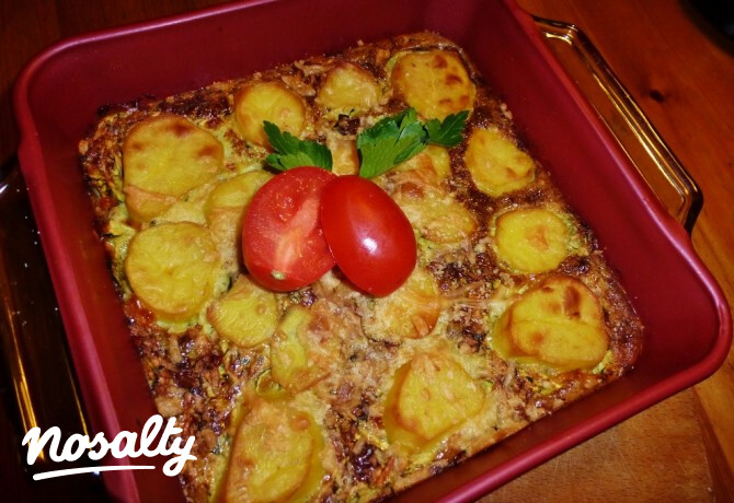 Burgonyás cukkinifelfújt