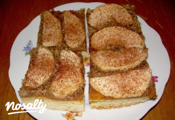 Almás-diós szelet kiscsillagtól