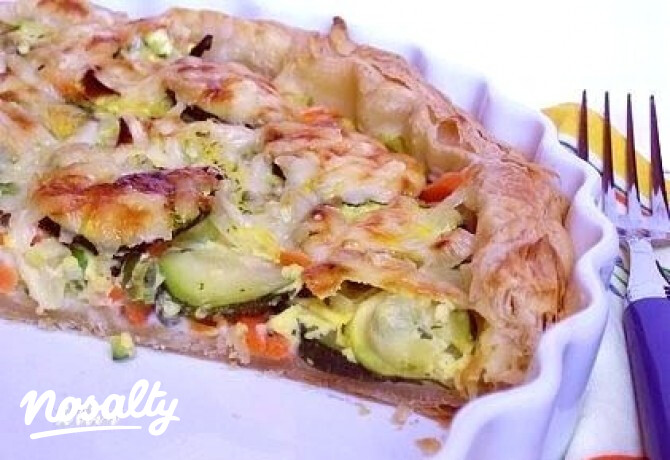 Tavaszi zöldséges pite