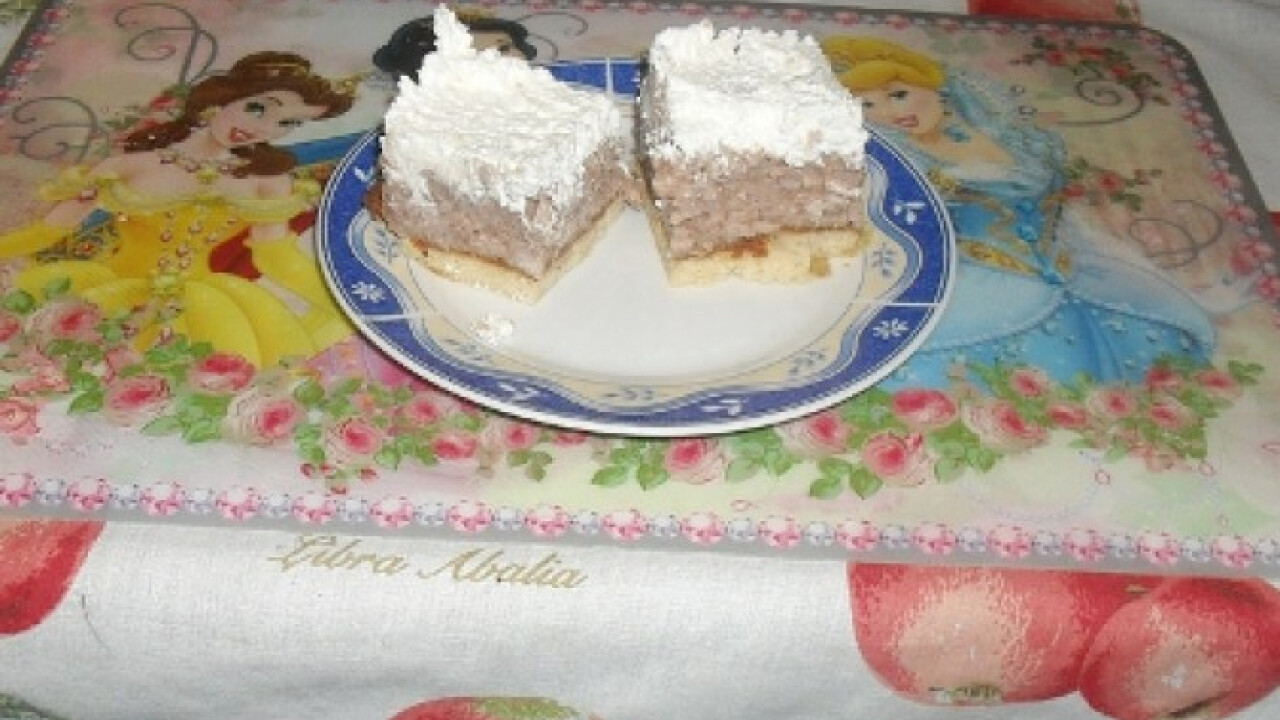 Túrós-tejberizs szelet