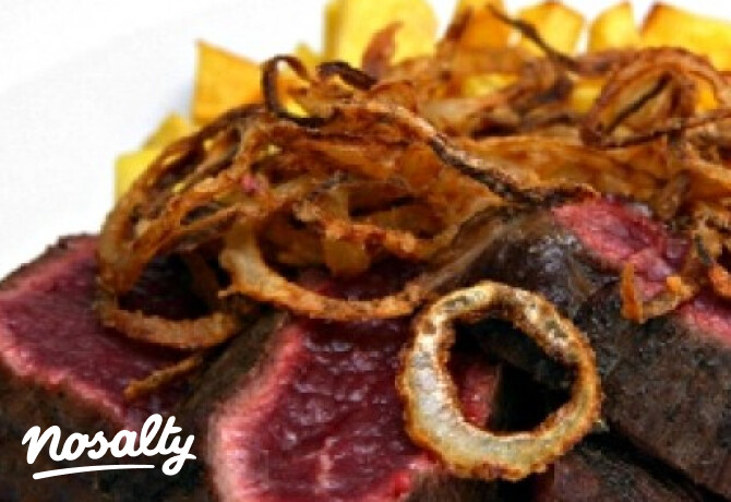 Vékony kérgű marhasteak