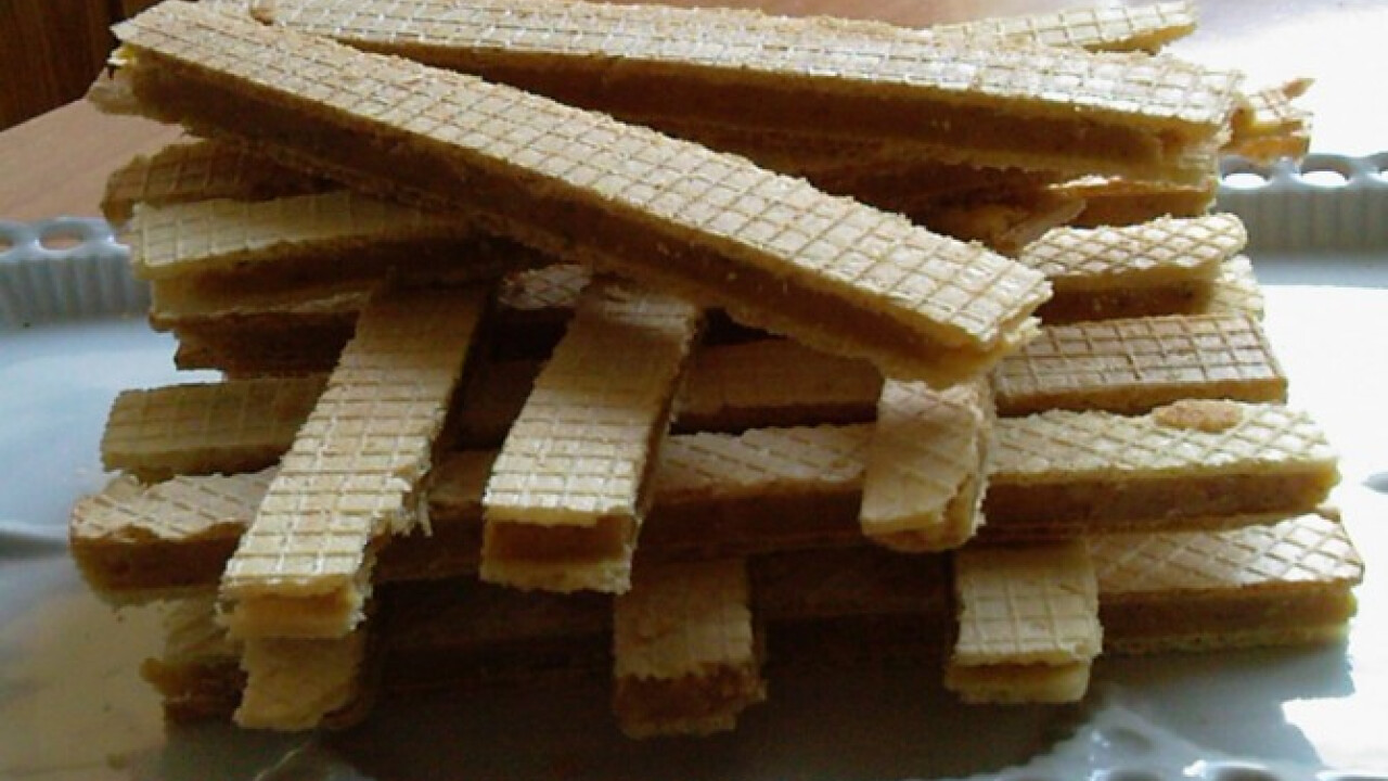Diós ostyalapok Panni nénitől