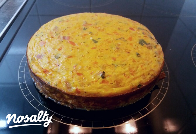 Hamis quiche