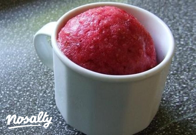 Málna sorbet