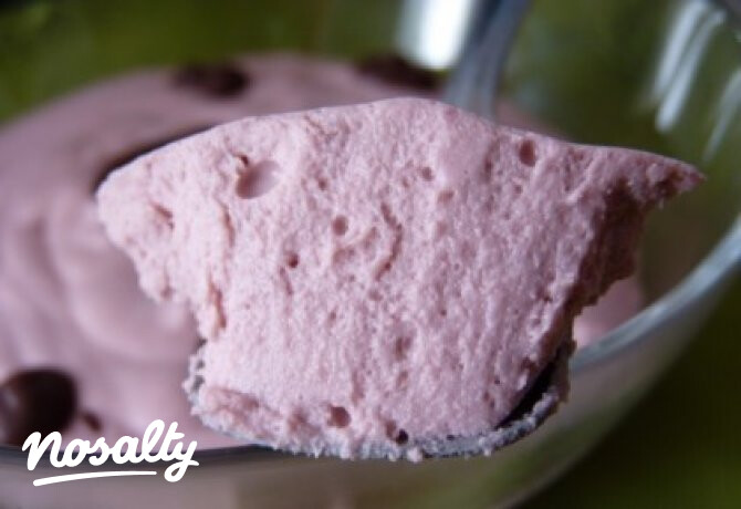 Málna mousse
