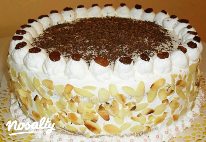 Reneszánsz orosz krémtorta