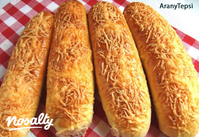Sajtos stangli ahogy Andi készíti