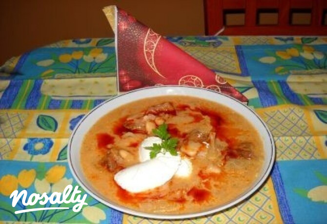 Káposztás bab
