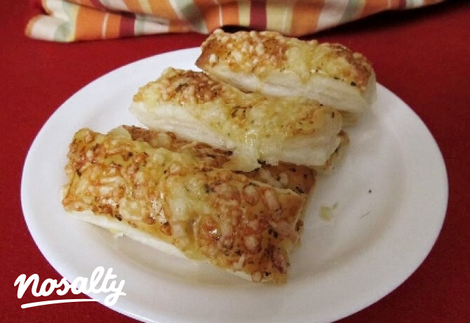 Pizzás leveles rúd