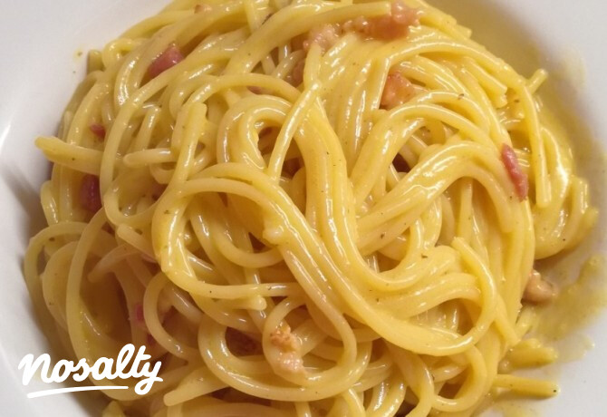 Carbonara spagetti aszaboedina konyhájából