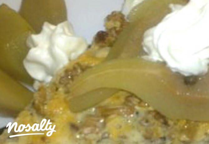 Diós toffee-torta