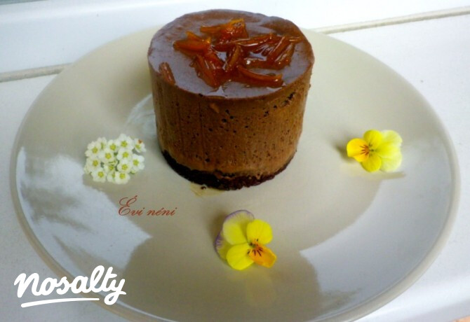 Tonkababos narancsos csokoládé mousse