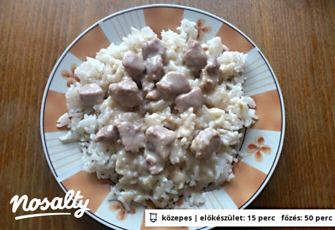 Selymes majonézes pörkölt