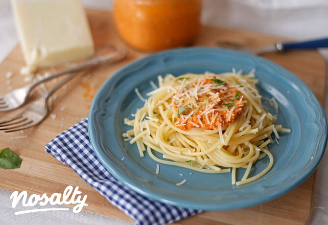 Zakuszka ihlette sült paprika pesto