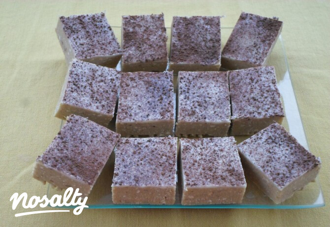 Sütés nélküli cappuccino szelet