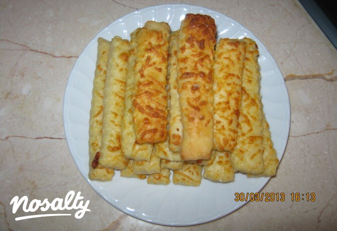 Mozzarella sajtos sós rúd