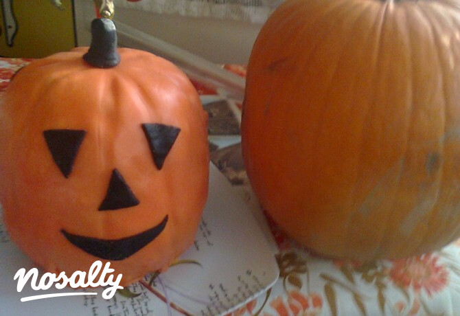Halloweeni tökfej torta