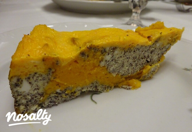 Túrós sütőtöktorta