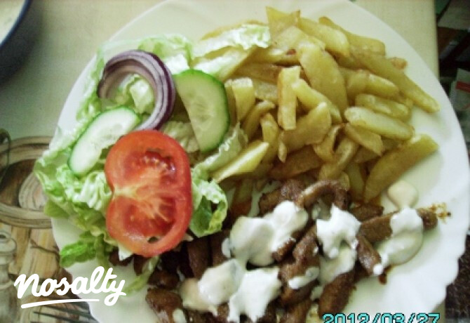 Gyros tál Miss Sweetly konyhájából