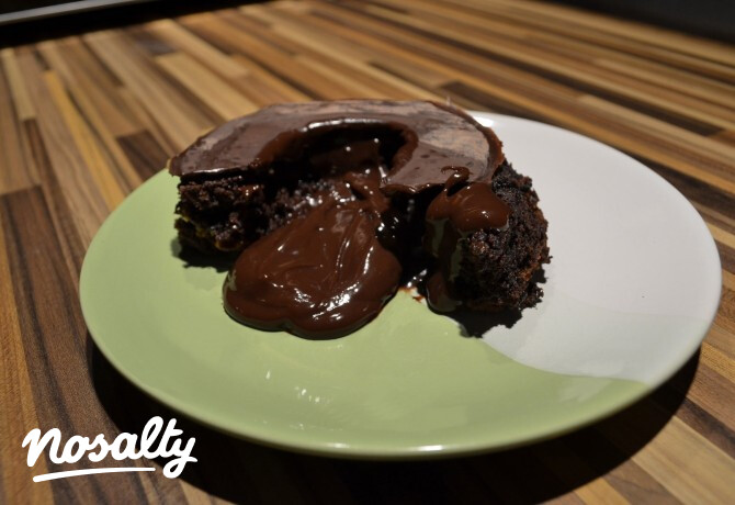 Láva brownie