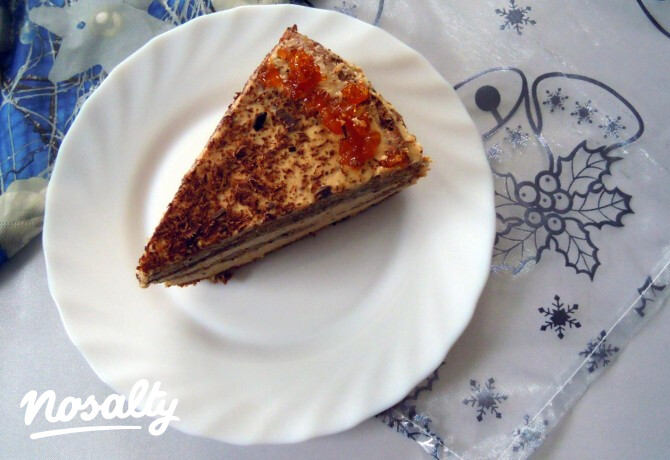 Kívül-belül karamell torta