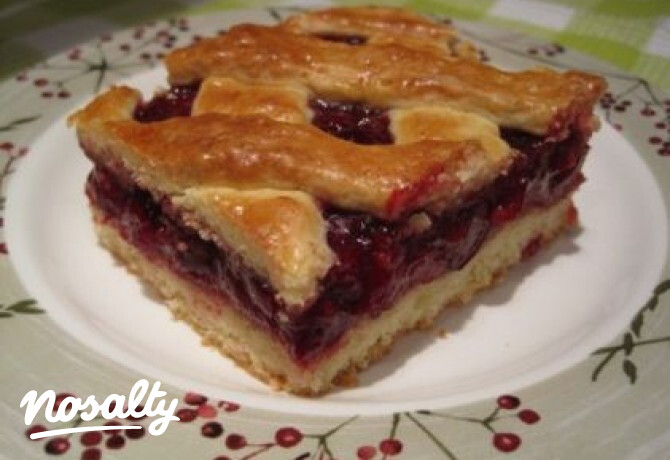 Rácsos meggyes pite Katharosztól