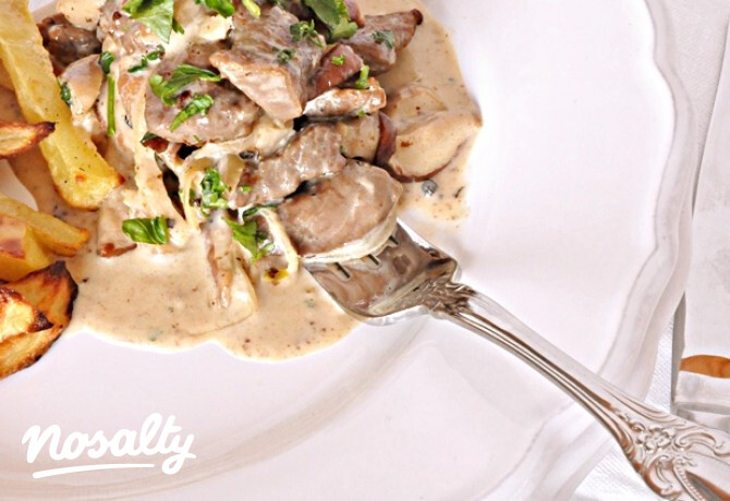 Stroganoff bélszín Dacota konyhájából