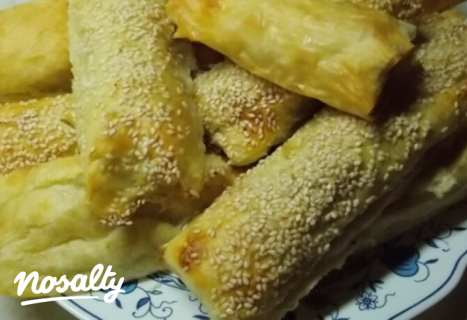 Virsli szezámmagos bundában
