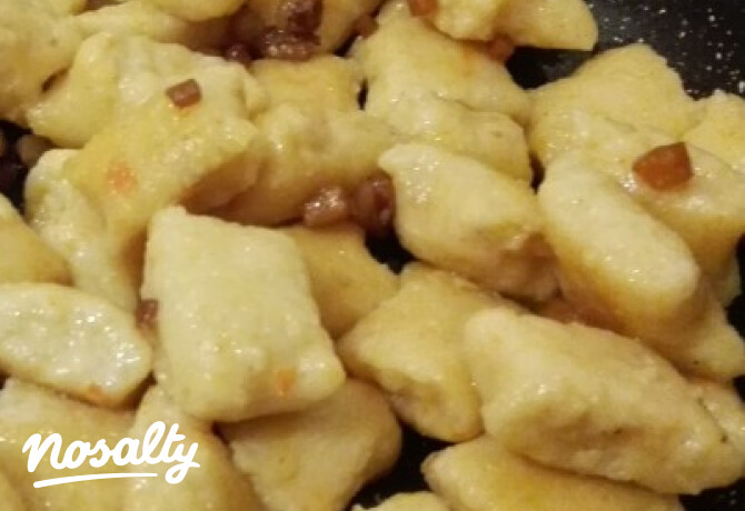 Szalonnás gnocchi