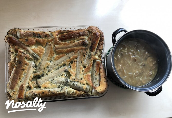 Toad in the hole - kolbász tésztában