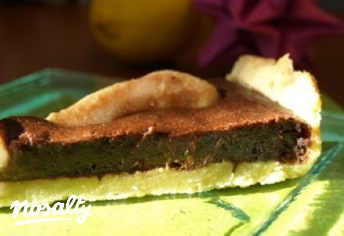Csokoládés körtetorta 3.
