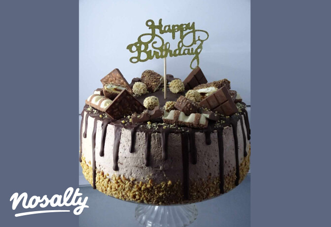 Kinder torta születésnapra