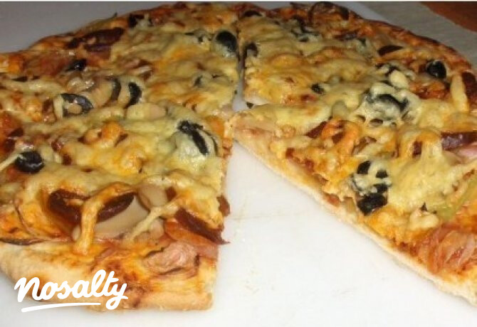 Pizzalap, paradicsomszósz 4. - olaszos