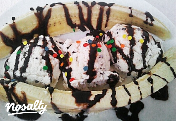 Házi banana split
