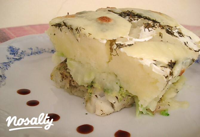Brokkolis halgratin